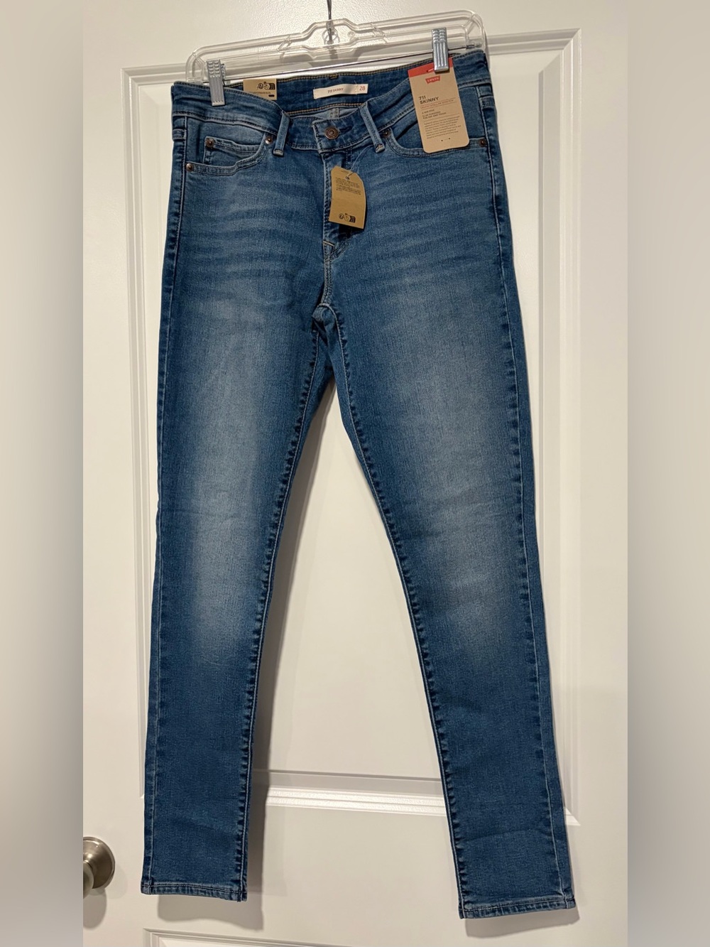 Levi’s 711 Women’s Blue Skinny Jeans - Stretch Comfort